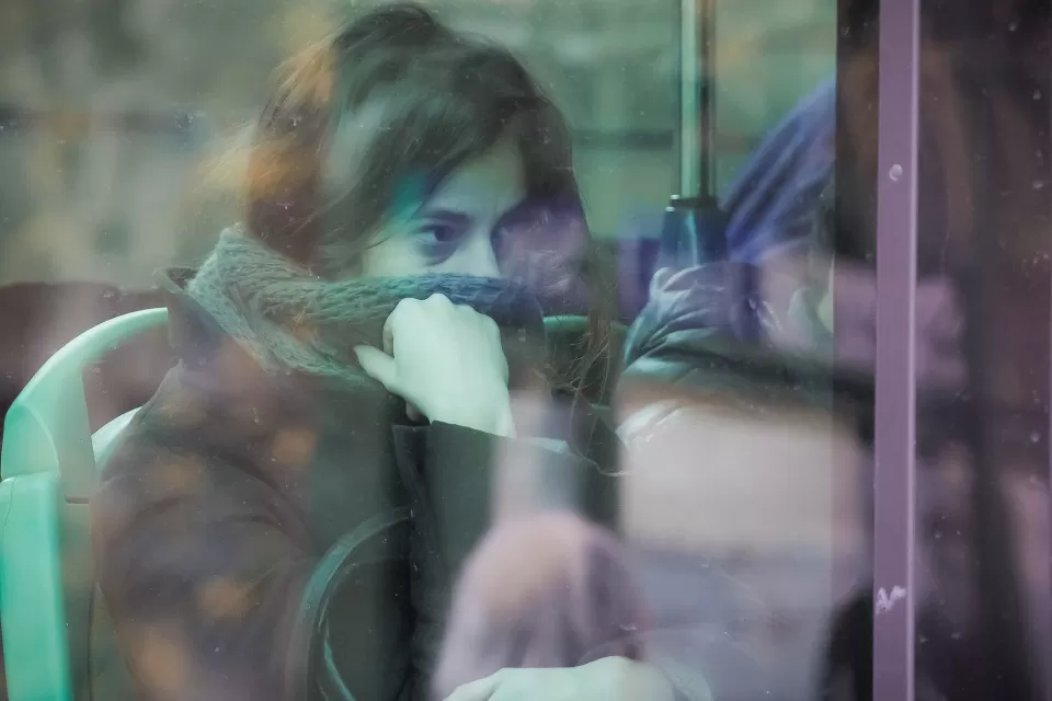 Woman on Transit